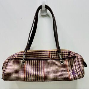 Lauren Ralph Lauren Houndstooth Shoulder Bag | EUC